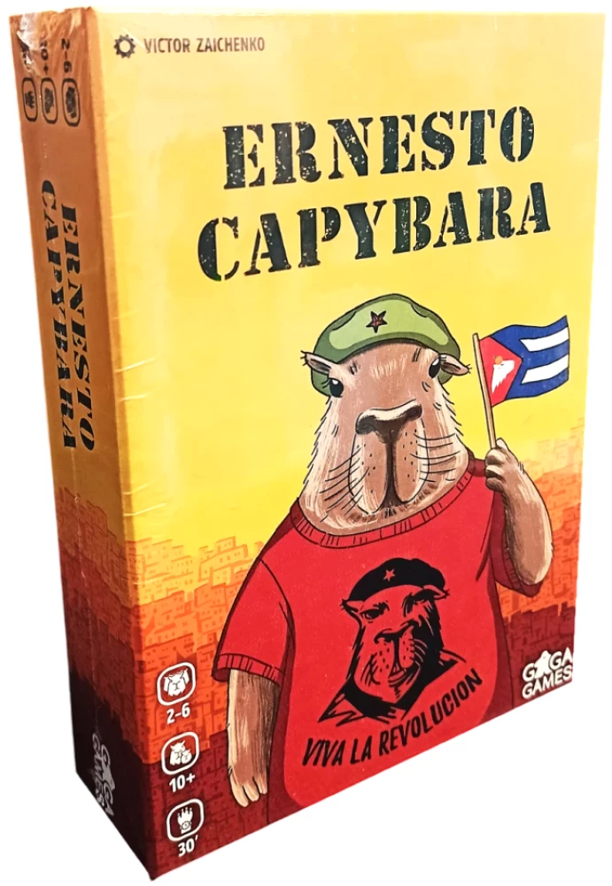 Настольная игра - Ernesto Capybara (на английском языке)