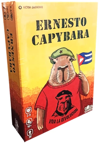 Настольная игра - Ernesto Capybara (на английском языке)