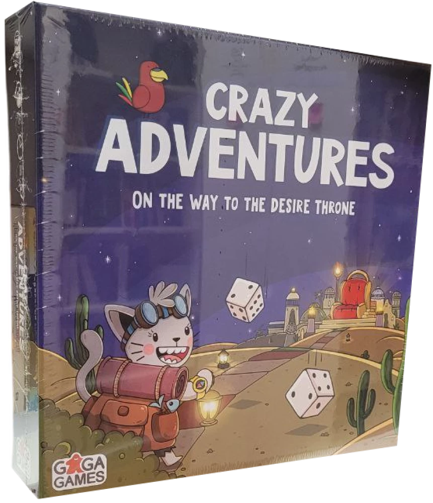 Galda spēle - Crazy Adventures. Ceļā uz vēlēšanās tronī