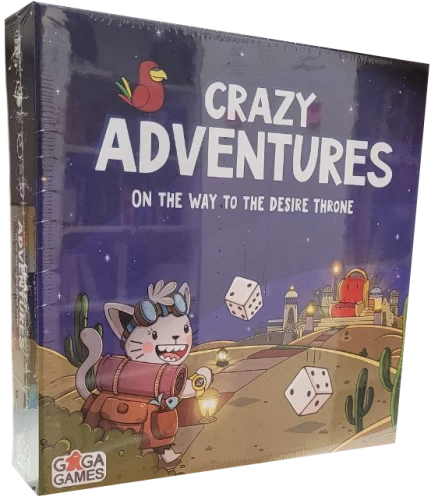 Galda spēle - Crazy Adventures. Ceļā uz vēlēšanās tronī