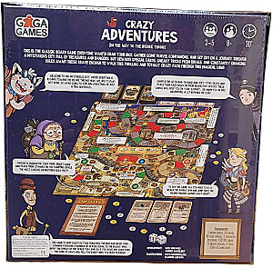 Galda spēle - Crazy Adventures. Ceļā uz vēlēšanās tronī