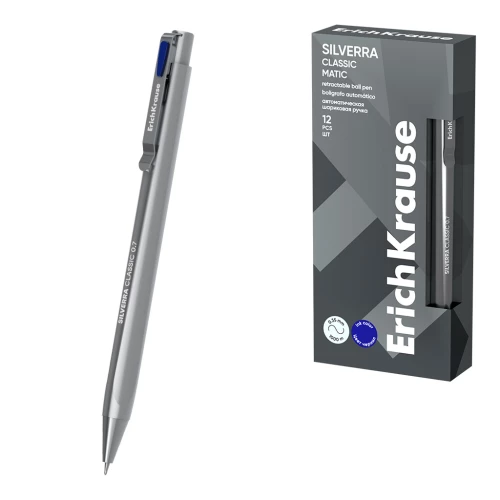 Kugļpildspalva - Silverra Matic Classic, zila