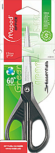 Šķēres - Essentials Green, melnas