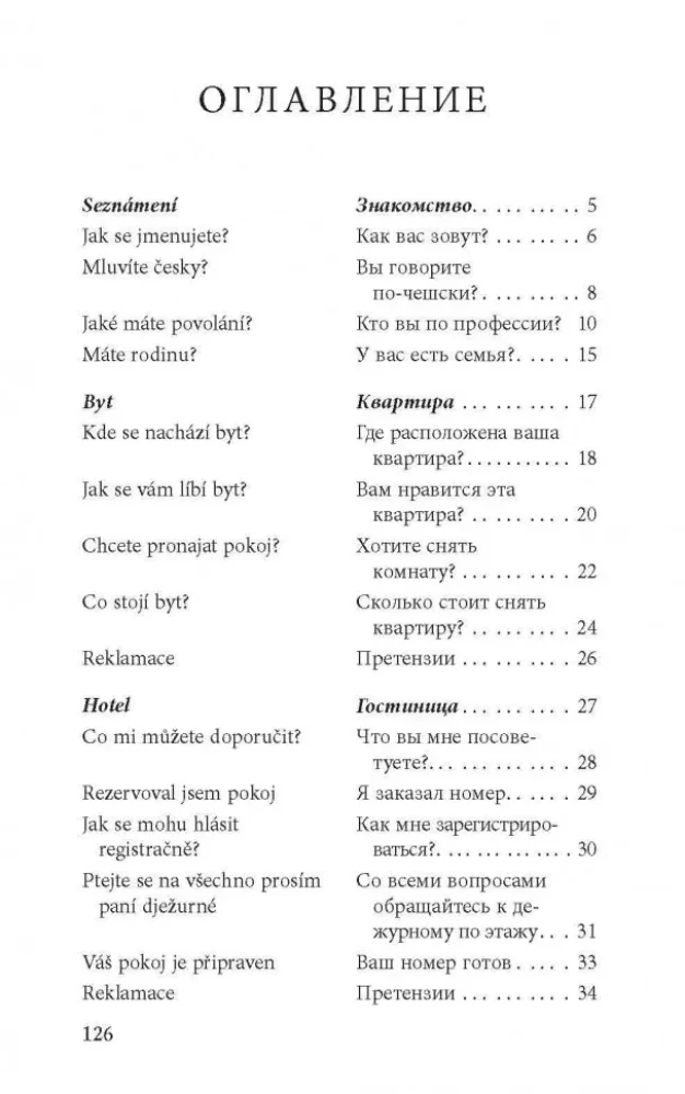 Разговорный чешский в диалогах