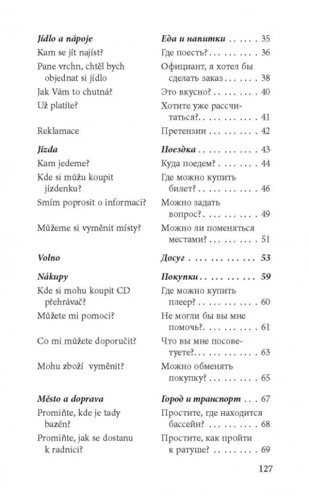 Разговорный чешский в диалогах