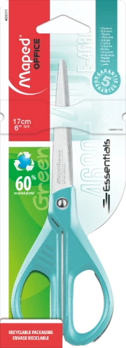 Šķēres - Essentials Green, tirkīza