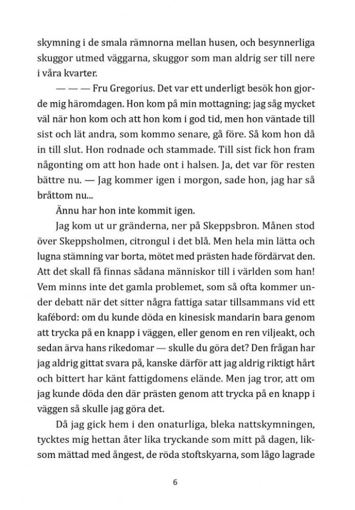 Doktor Glas. Den allvarsamma leken