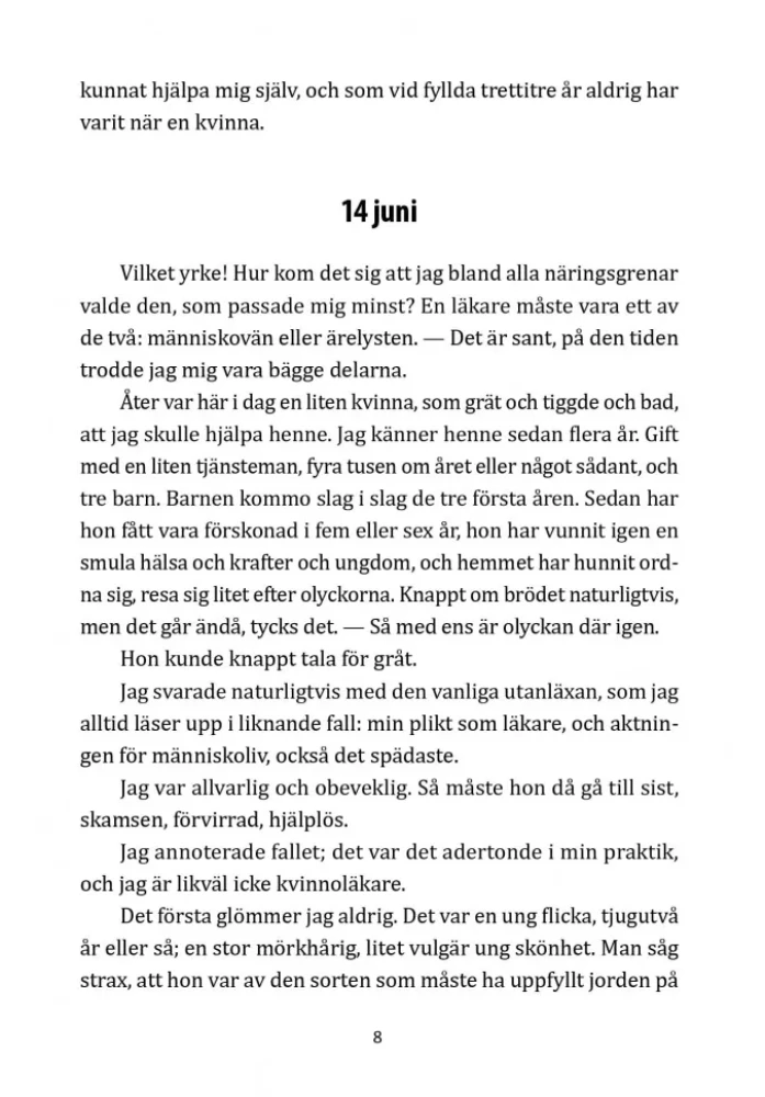 Doktor Glas. Den allvarsamma leken