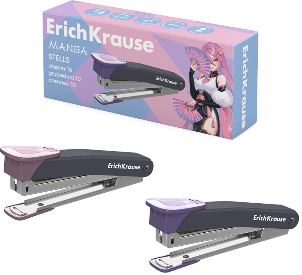 Staplers - Stells Manga līdz 15 lapām, assorti