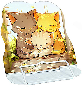 Подставка для книг - Котики