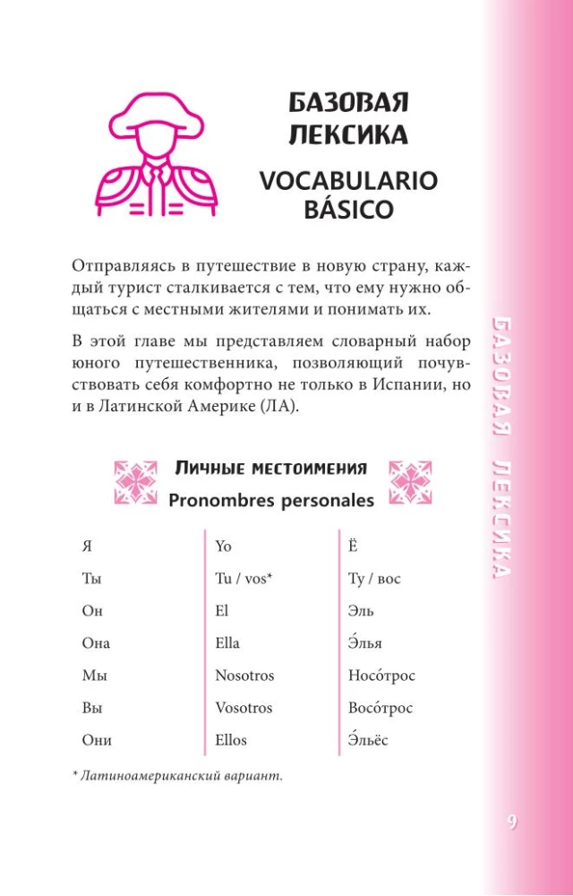 Испанский разговорник