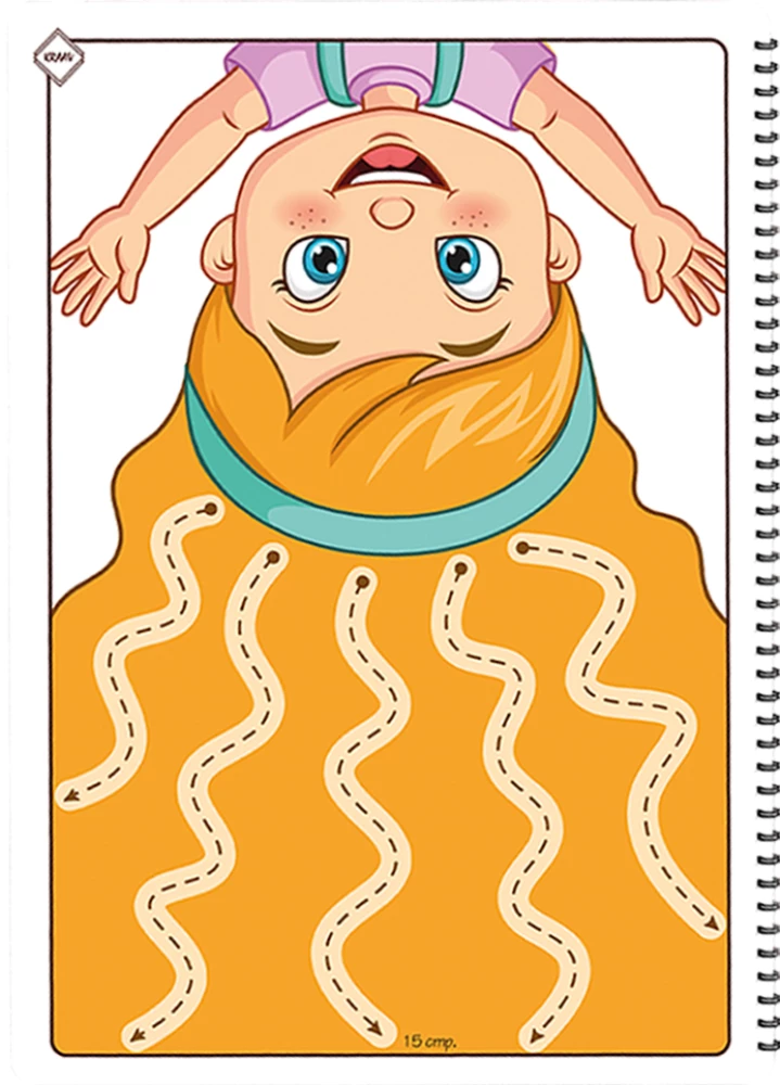 Attīstošā burtnīca - Manas pirmās līnijas bērniem