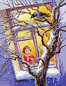 Корзина с еловыми шишками