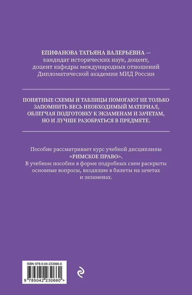 Римское право в схемах. Учебное пособие