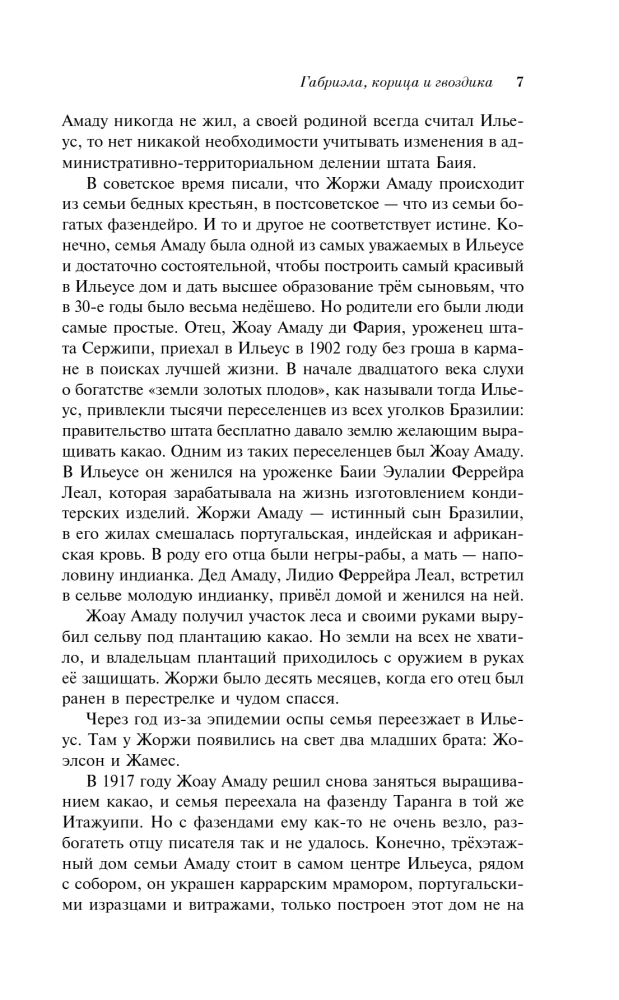 Габриэла, гвоздика и корица