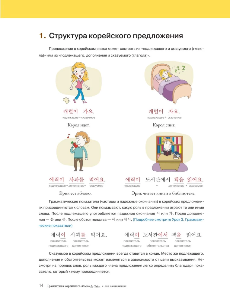 Грамматика корейского языка для начинающих