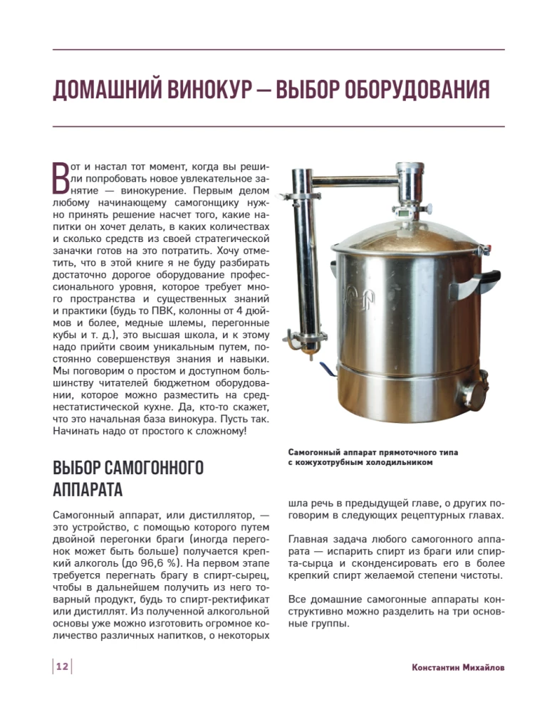 Книга домашнего алкоголя. От самогона до ликера