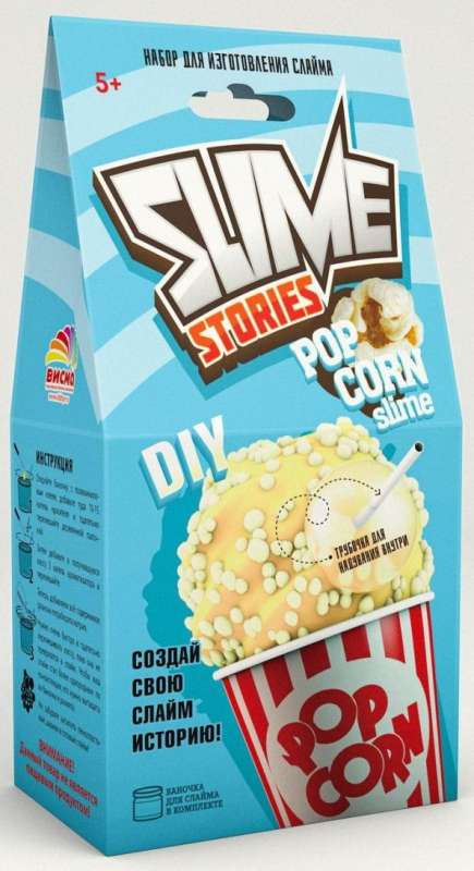 Jaunais ķīmiķis: Slime Stories. Popcorn