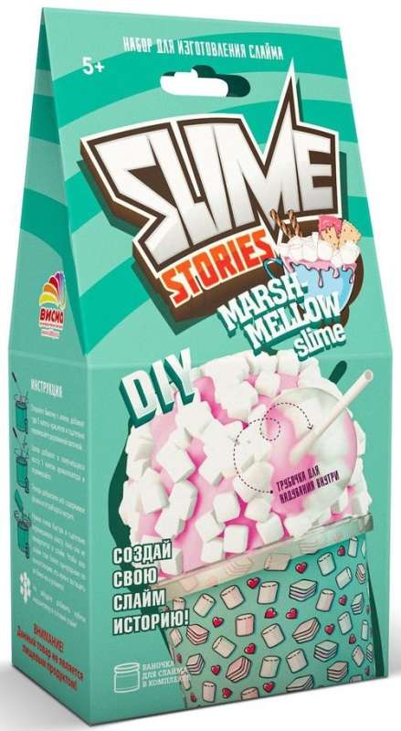 Jaunais ķīmiķis: Slime Stories. Marshmellow