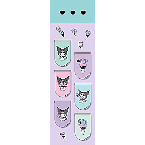 Magnētiskās grāmatzīmes. Kuromi (6 gab.)