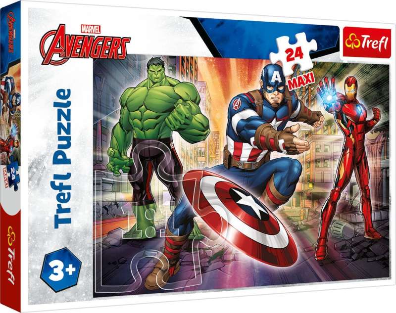 Пазл 24 Maxi Trefl: Disney Marvel The Avengers