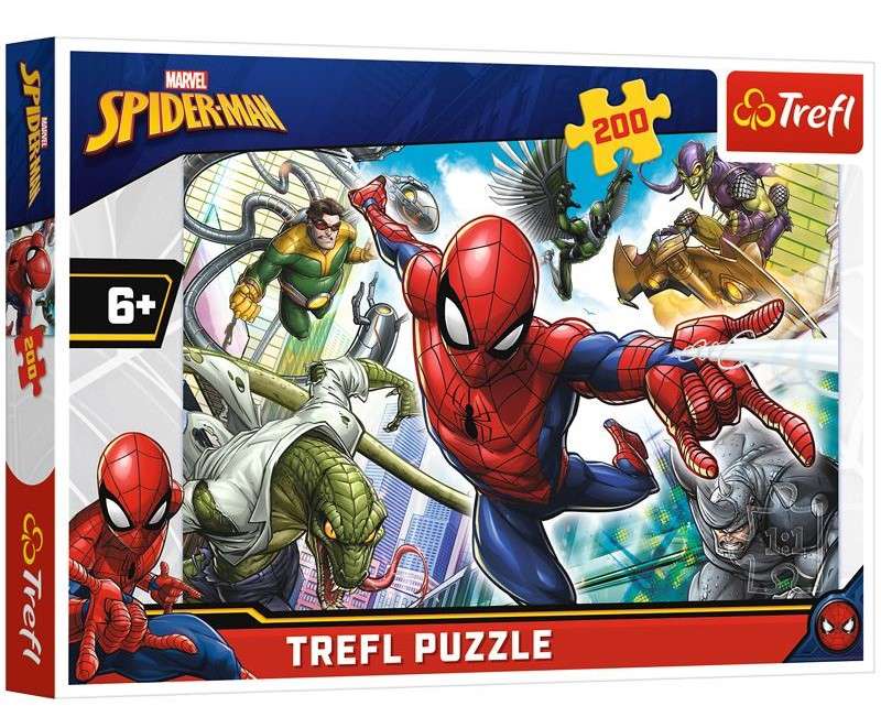 Puzzle 200 Trefl: Disney Marvel Spiderman