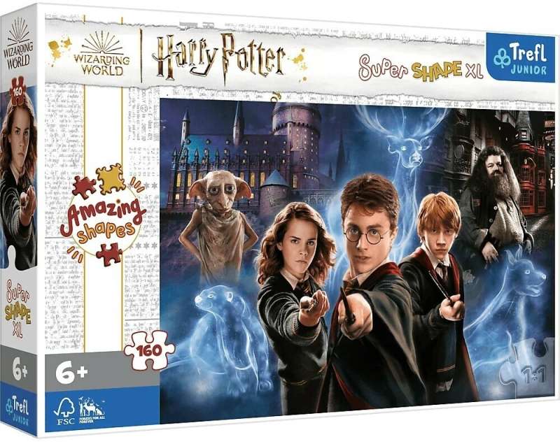 Пазл 160 XL Trefl: The magic world of Harry Potter