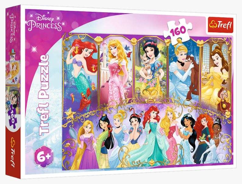 Puzzle 60 Trefl: Disney Princess