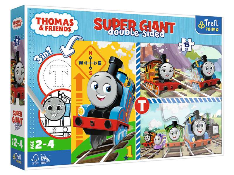 Пазл 15 Trefl: Thomas and Friends