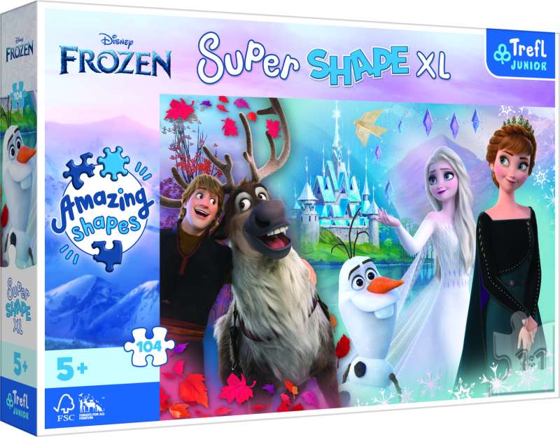 Пазл 104 XL Trefl: Disney Frozen