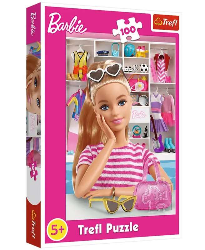 Puzzle 100 Trefl: Meet Barbie