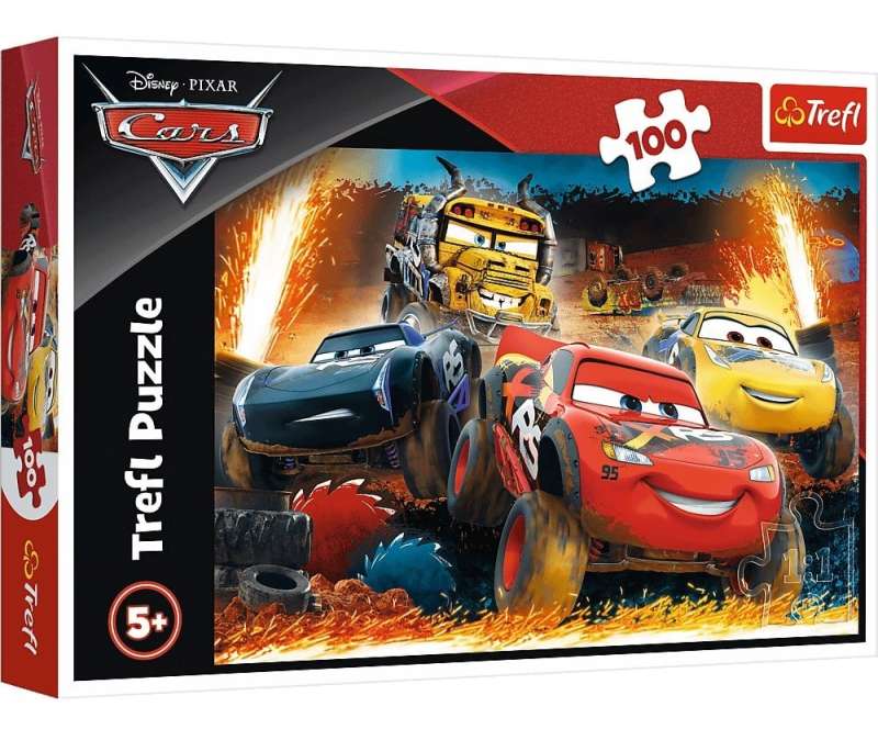 Puzzle 100 Trefl: Cars