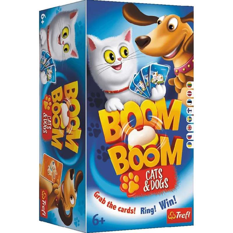 Galda spēle - Boom Boom Cats & Dogs