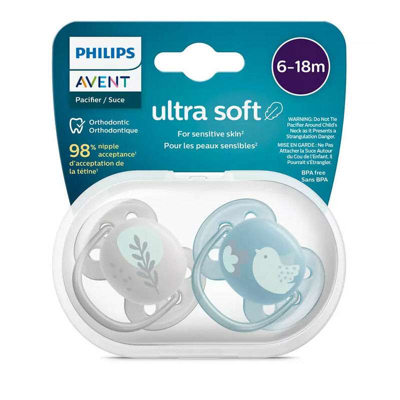 Māneklītis Ultra soft DECO, (2 gab), Philips Avent