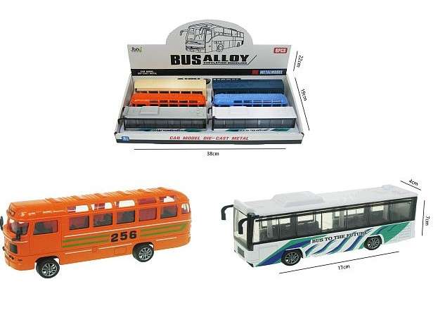 Rotallieta metala modele Autobuss BussAlloy, mix