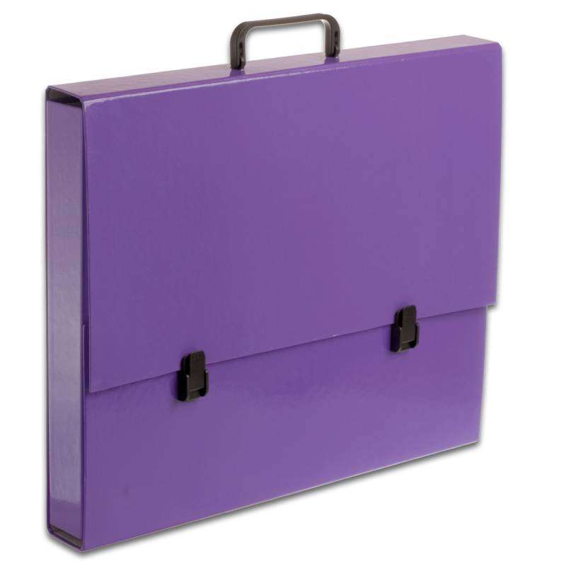Папка-портфель A3 Penmate, пастельно-фиолетовая 