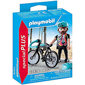 Playmobil - Ceļu riteņbraucējs Pols