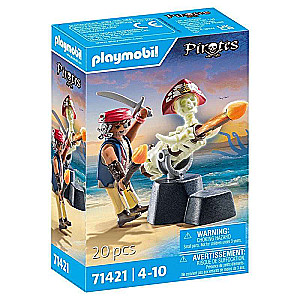 Playmobil - Pirāts ar lielgabalu