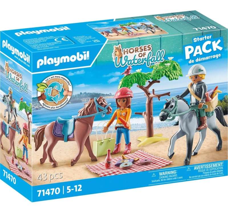 Horses of Waterfall: Horse Riding Trip - Playmobil