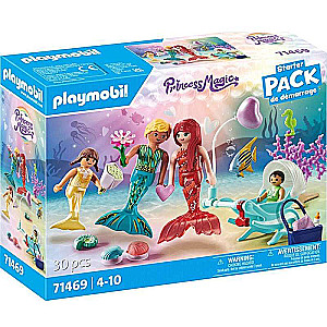 Princese Burvju Jūrasmeitene Ģimene - Playmobil