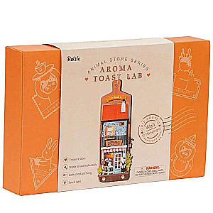 3D saliekamā miniātūra ROBOTIME - Aroma Toast Lab