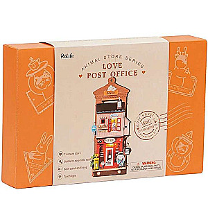 3D saliekamā miniātūra ROBOTIME - Love Post