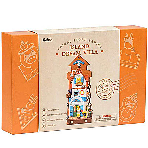 3D saliekamā miniātūra ROBOTIME - Island Dream Villa
