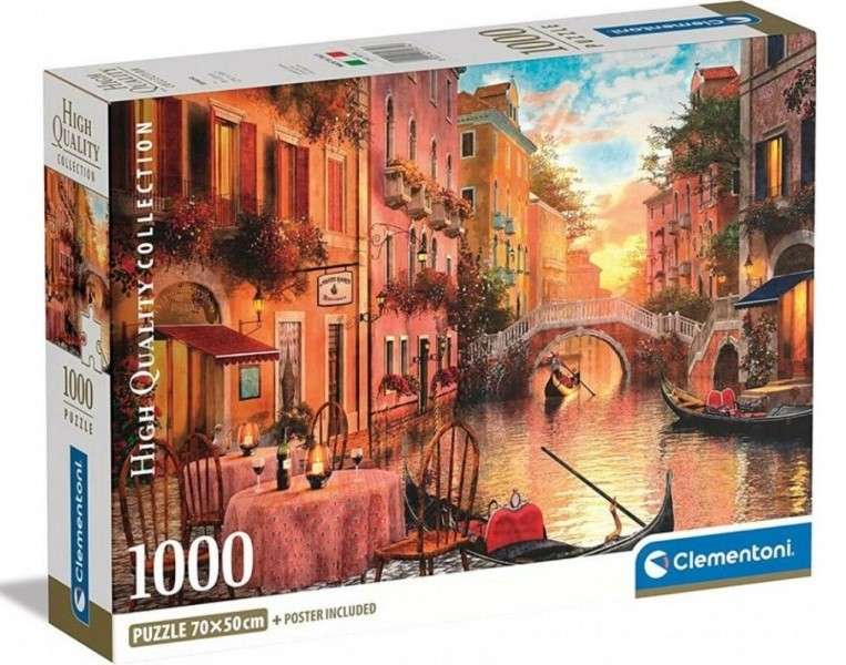 Пазл 1000 Clementoni: Venice