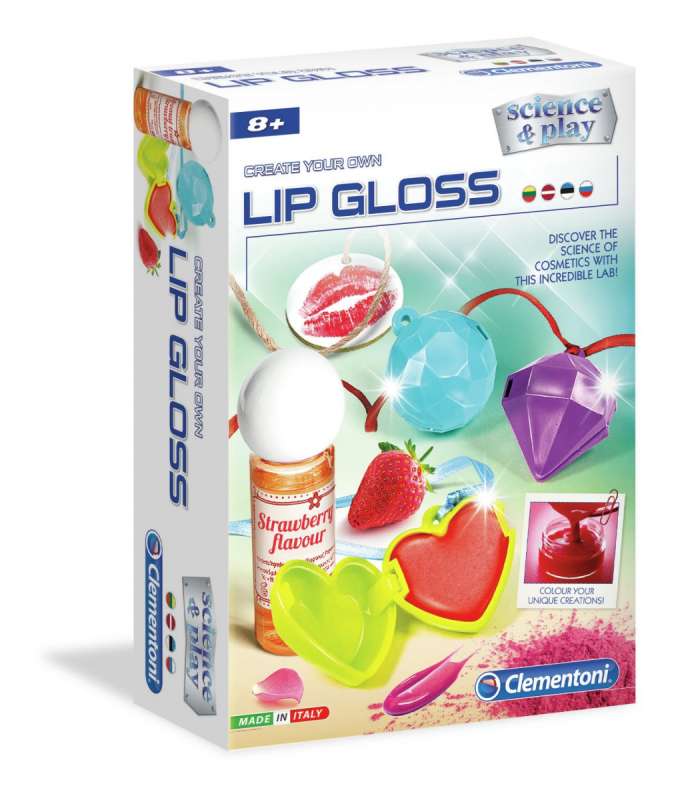 Творческий набор Clementoni: Create your own lip gloss