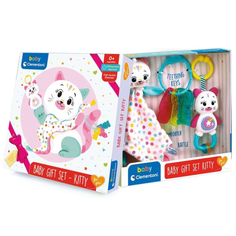 Подарочный набор игрушек Clementoni: Baby Gift Set - Kitty