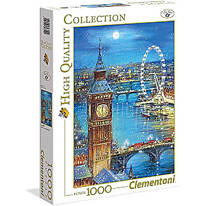 Puzle 1000 CLEMENTONI SNOW FLAKES ON THE