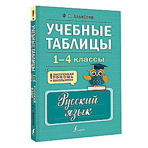 Mācību tabulas. Krievu valoda. 1-4 klase