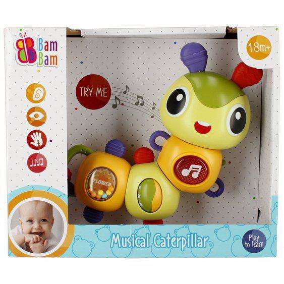 Muzikāla rotaļlieta - BamBam: Caterpillar