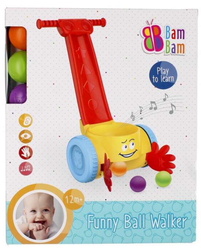 Rotaļlieta - Bam Bam: Funny Ball Walker